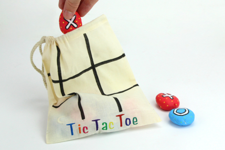 Manualidad Morpion Pochette - Actividades manuales alrededor de los juegos para divertirse con juegos hechos a mano – 10doigts.fr