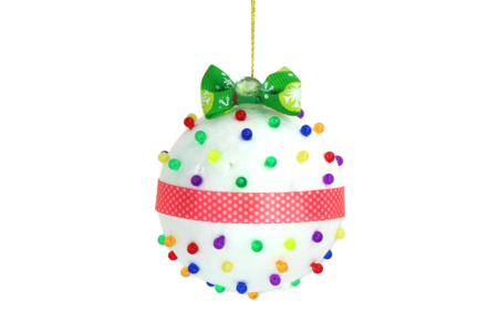 Christmas Bauble with Plastic Pins - 3 - Christmas Crafts - 10doigts.com - Christmas Crafts – 10doigts.fr
