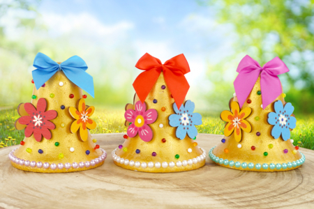 Hanging Easter Bells - 1 - DIY Easter Crafts - 10doigts.com - DIY Easter Crafts – 10doigts.fr