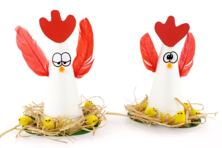 Easter Hen with Chicks - 3 - DIY Easter Crafts - 10doigts.com - DIY Easter Crafts – 10doigts.fr