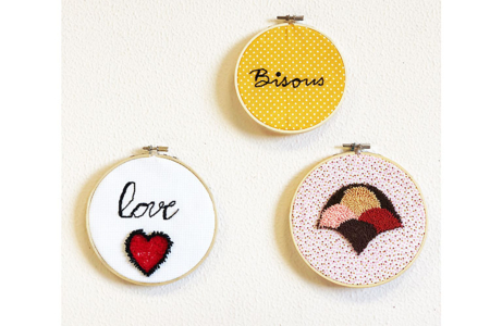 Wooden Embroidery Hoop - Diameter of Your Choice - 2 - Haberdashery Tools - 10doigts.com - Haberdashery Tools – 10doigts.fr