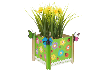 3D Plastic Butterflies - 100 pcs - 6 - Stick-on Decorations - 10doigts.com - Stick-on Decorations – 10doigts.fr