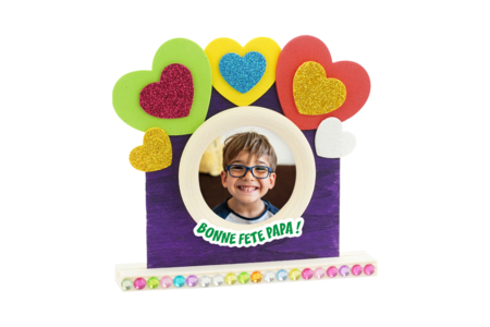 Hearts Frame for Parents' Day - 2 - Mother's Day Crafts - 10doigts.com - Mother's Day Crafts – 10doigts.fr