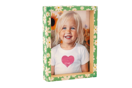 marco decorado con papeles adhesivos - Pegamento adhesivo – 10doigts.fr