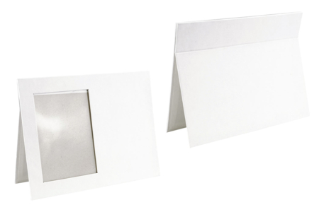 White Cardboard Photo Frame for Display - 1 - Cardboard Frames - 10doigts.com - Cardboard Frames – 10doigts.fr