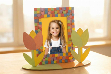 Mosaicos de goma autoadhesivos - 1000 pcs - Mosaicos de papel, espuma – 10doigts.fr