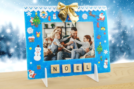 Family Memory Frame "Christmas Together" - 0 - Christmas Craft Activities - 10doigts.com - Christmas Craft Activities – 10doigts.fr