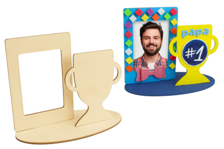 Wooden Trophy Frame for Display - 2 - Wooden Photo Frames - 10doigts.com - Wooden Photo Frames – 10doigts.fr