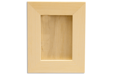 Marco de fotos de madera con cristal - Actividades manuales de mosaicos – 10doigts.fr