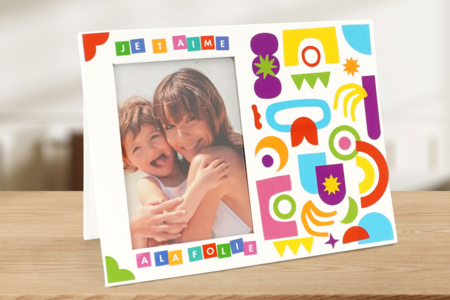 White Cardboard Photo Frame for Display - 5 - Cardboard Frames - 10doigts.com - Cardboard Frames – 10doigts.fr