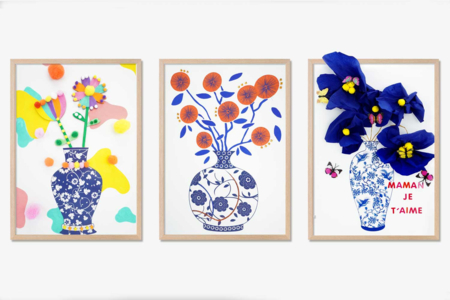 Vintage Cardboard Vases - 12 Shapes - 4 - Cardboard Shapes - 10doigts.com - Cardboard Shapes – 10doigts.fr