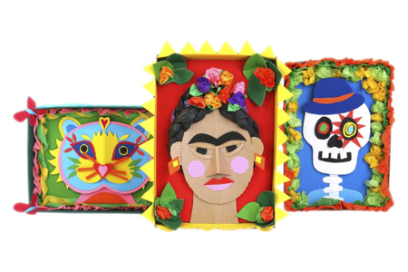 marcos mexicanos - Cartón ondulado – 10doigts.fr