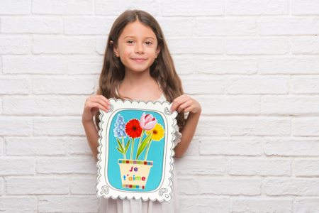 Black and White Cardboard Frames - 10 Assorted Designs - 6 - Cardboard Frames - 10doigts.com - Cardboard Frames – 10doigts.fr