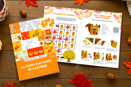 Autumn Activity Book Designed with Tête à Modeler - 1 - Autumn Crafts - 10doigts.com - Autumn Crafts – 10doigts.fr