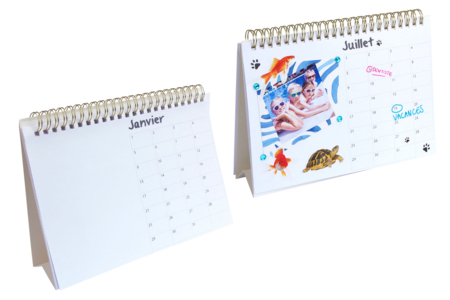 Decorate Your Desk Calendar - 3 - Bullet Journal, Planner - 10doigts.com - Bullet Journal, Planner – 10doigts.fr