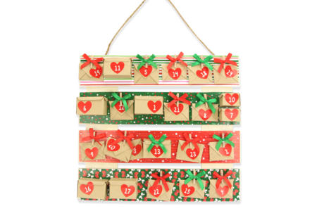 Calendario de Adviento - Tema Navidad – 10doigts.fr