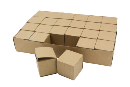 Calendario de Adviento en cartón kraft - 24 cajas - Calendarios de Adviento – 10doigts.fr