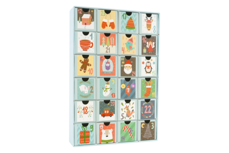 Cardboard Advent Calendar - 2 - Advent Calendars - 10doigts.com - Advent Calendars – 10doigts.fr