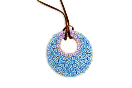 cañas millefiori - Collares y cadenas – 10doigts.fr