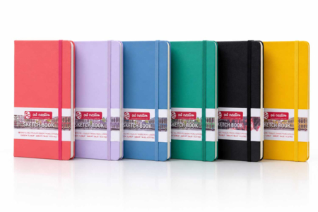 Sketchbook 13 × 21 cm - 6 colors to choose from - Sketchbooks for quick sketches, studies and drawing on the go – 10doigts.fr