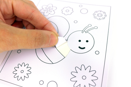 Sanding Cards, Animal Theme - 6 Cards - 10 - Colored Sand - 10doigts.com - Colored Sand – 10doigts.fr