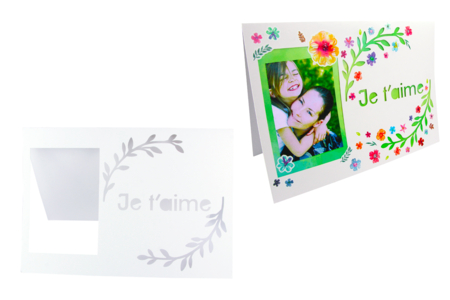 I Love You Frames + Stickers - 6 Pieces - 3 - Mother's Day Cards - 10doigts.com - Mother's Day Cards – 10doigts.fr