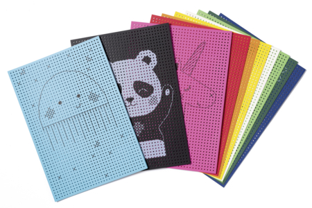 cartas de bordado de animales - Tambores y lienzos para bordar – 10doigts.fr