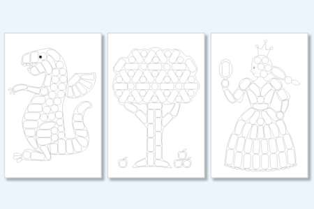 Cartes à décorer avec des flocons de maïs - Magic maize – 10doigts.fr