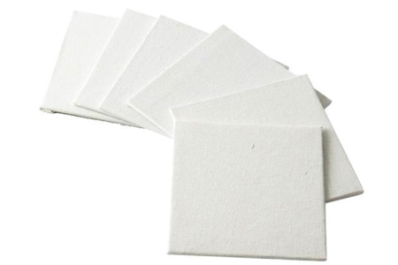 Square Canvas Boards - 100% Cotton - 2 - Stretched Frames and Canvas Boards - 10doigts.com - Stretched Frames and Canvas Boards – 10doigts.fr