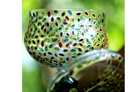 Cernido en relieve para vidrio - Oro rey - Pintura vidrio y loza – 10doigts.fr