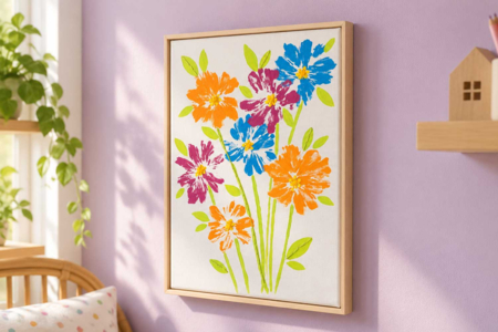 Canvas frame with stretcher bars - 21 x 29.7 cm - Stretched Frames and Canvas Boards – 10doigts.fr