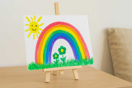 Mini caballete - Caballetes para niños y soportes de exposición – 10doigts.fr