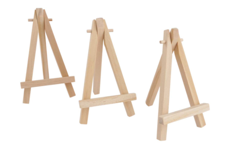 Mini Wooden Easels - 3 Pieces - 4 - Easels for Children and Display Stands - 10doigts.com - Easels for Children and Display Stands – 10doigts.fr