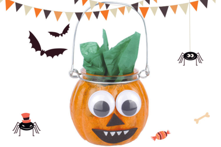 linterna calabaza - Actividades manuales Halloween – 10doigts.fr
