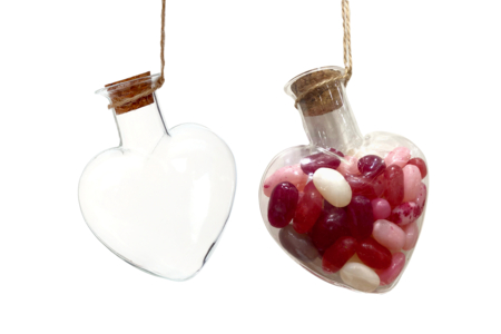 corazón a suspender vidrio - Soportes de Vidrio – 10doigts.fr