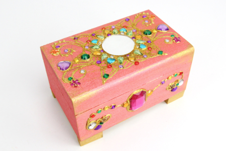 caja cofre piedras  - Strass – 10doigts.fr