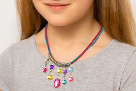 Princess 'Gemstones' Necklace Kit - 3 - Jewelry Kits - 10doigts.com - Jewelry Kits – 10doigts.fr