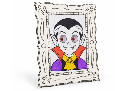 Maleficent Vampire Coloring - Halloween Crafts – 10doigts.fr