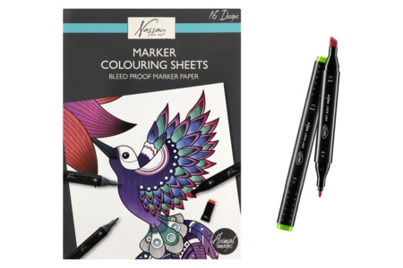 Notebook of 16 Coloring Pages - Animals - 1 - Coloring Shapes and Drawings - 10doigts.com - Coloring Shapes and Drawings – 10doigts.fr