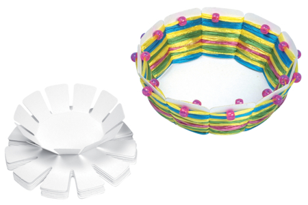 Cardboard Base for Basket - 10 Pieces - 6 - Raffia and Straw - 10doigts.com - Raffia and Straw – 10doigts.fr