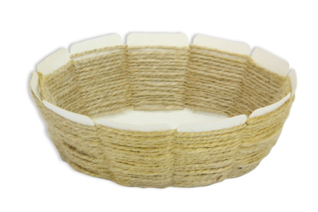 Cardboard Base for Basket - 10 Pieces - 4 - Raffia and Straw - 10doigts.com - Raffia and Straw – 10doigts.fr