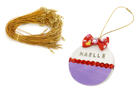 Gold Clip Straps - 100 Pieces - 1 - Wrapping Twine - 10doigts.com - Wrapping Twine – 10doigts.fr