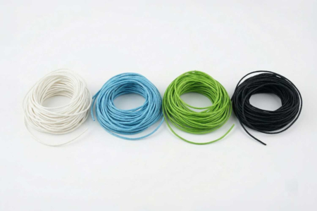 Waxed Cotton Cords, Ø 1 mm - 1 - Cotton Thread, Skein - 10doigts.com - Cotton Thread, Skein – 10doigts.fr
