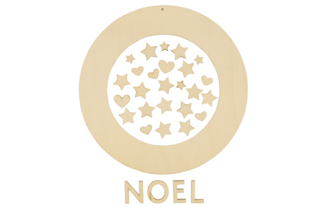 Wooden Christmas Wreath + Accessories - 6 - Christmas Wreaths - 10doigts.com - Christmas Wreaths – 10doigts.fr