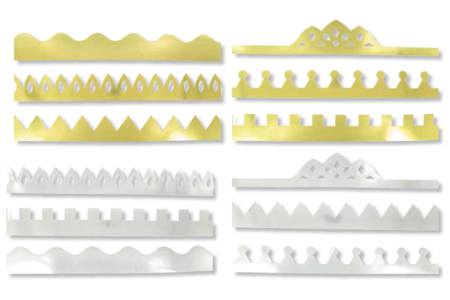 Coronas metalizadas - Coronas y Sombreros para Carnaval: Manualidades para Niños – 10doigts.fr