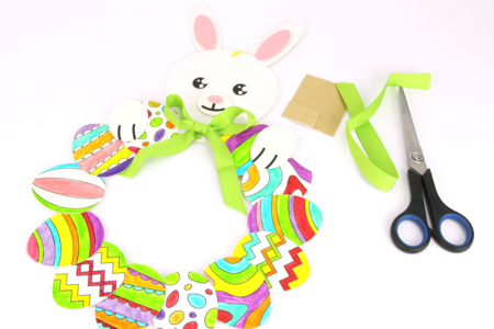 coronas huevos - Kits creativos de Pascua – 10doigts.fr