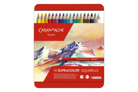Supracolor Watercolor Pencils - 18 Colors - Watercolor Pencils – 10doigts.fr