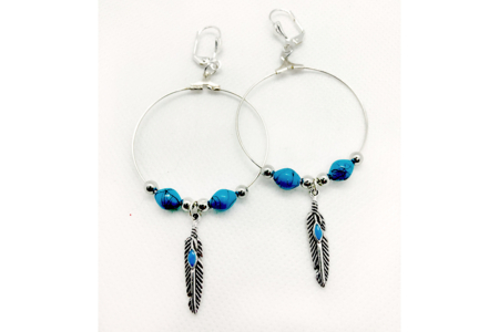 Splatter Beads - 70 beads - 3 - Acrylic Beads - 10doigts.com - Acrylic Beads – 10doigts.fr