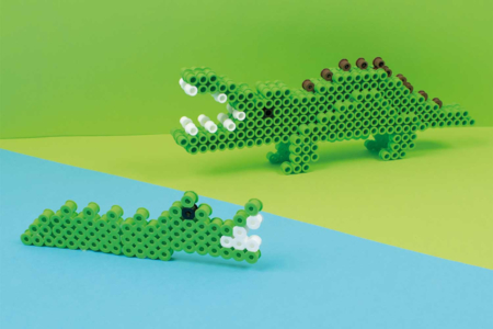 XXL Fluorescent Ironing Beads - 1000 Beads - 6 - 1 cm Fuse Beads - 10doigts.com - 1 cm Fuse Beads – 10doigts.fr