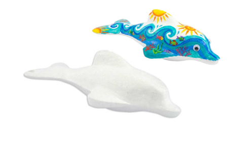 delfín en poliestireno océano - Animales de poliestireno – 10doigts.fr